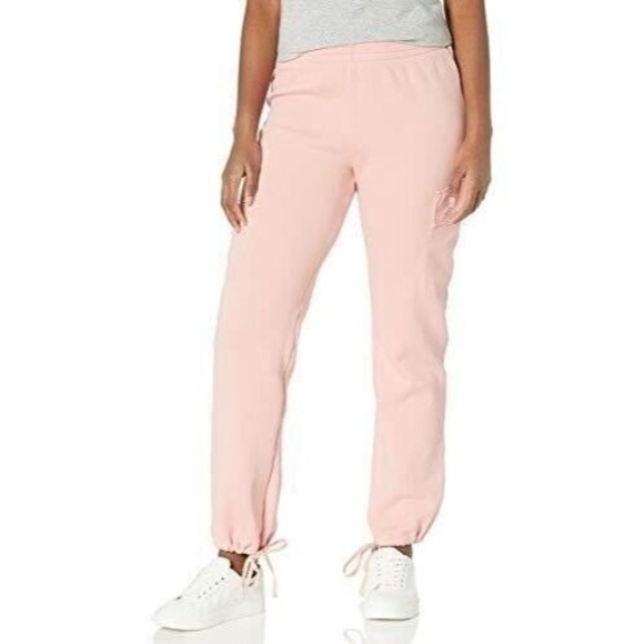 WILDFOX Women's Light Pink Nikki Cargo Sweatpants Size Medium NEW - Picture 1 of 6